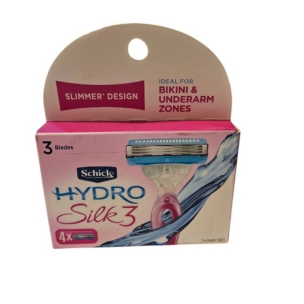 Schick Hydro Silk 3 Razor Blades Women's - New